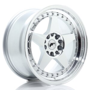 Platišče Japan Racing JR-6 17" 9J 5x114,3/5x120 ET25 Srebrna / polirana