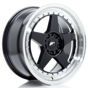 Platišče Japan Racing JR-6 18" 8.5J 5x114,3/5x120 ET22 Črna sijajna