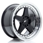 Platišče Japan Racing JR-6 18" 9.5J 5x114,3/5x120 ET22 Črna sijajna