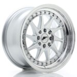 Platišče Japan Racing JR-26 16" 8J 4x100/4x108 ET25 Srebrna / polirana