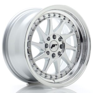 Platišče Japan Racing JR-26 16" 8J 4x100/4x108 ET25 Srebrna / polirana