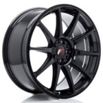 Platišče Japan Racing JR-11 19" 8.5J 5x112/5x114,3 ET42 Črna sijajna