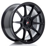 Platišče Japan Racing JR-11 17" 8J 4x100/4x108 ET25 Črna mat / satin