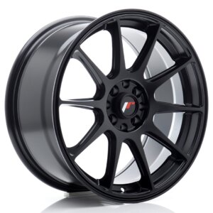 Platišče Japan Racing JR-11 17" 8J 4x100/4x108 ET25 Črna mat / satin