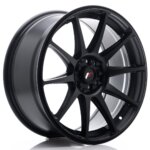 Platišče Japan Racing JR-11 18" 8.5J 5x112/5x114,3 ET40 Črna mat / satin