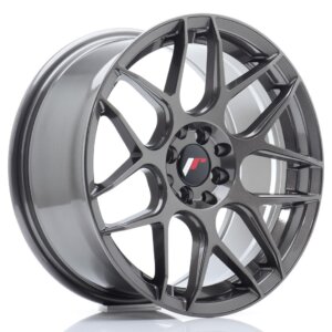 Platišče Japan Racing JR-18 17" 8J 4x100/4x108 ET25 Hyper siva