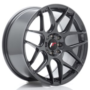 Platišče Japan Racing JR-18 17" 8J 5x100/5x114,3 ET35 Hyper siva