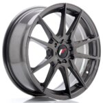 Platišče Japan Racing JR-21 17" 7J 5x100/5x114,3 ET40 Hyper siva