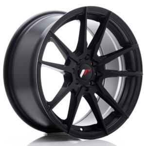 Platišče Japan Racing JR-21 17" 8J 5x100/5x114,3 ET35 Črna mat / satin