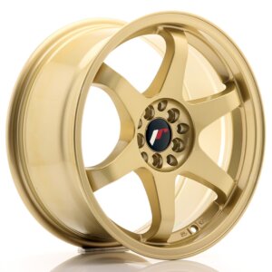 Platišče Japan Racing JR-3 17" 8J 5x100/5x114,3 ET35 Zlata