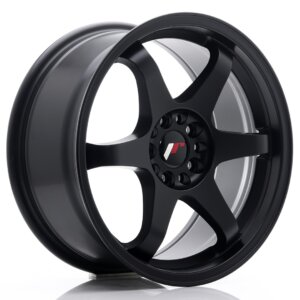 Platišče Japan Racing JR-3 17" 8J 5x114,3/5x120 ET35 Črna mat / satin