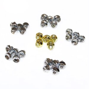 Set of 26 Japan Racing rivets for JR-9 Chrome