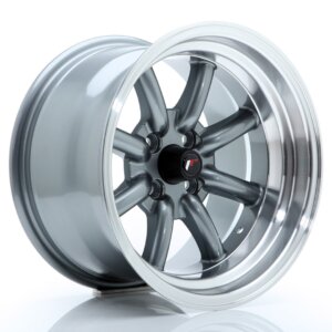 Platišče Japan Racing JR-19 15" 9J 4x100 ET13 Gunmetal