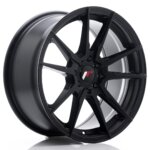 Platišče Japan Racing JR-21 17" 8J 5x112/5x108 ET35 Črna mat / satin