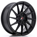 Platišče Japan Racing JR-22 17" 7J 4x108/4x100 ET25 Črna mat / satin