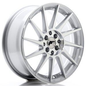 Platišče Japan Racing JR-22 17" 7J 4x100/4x108 ET0 Srebrna / polirana