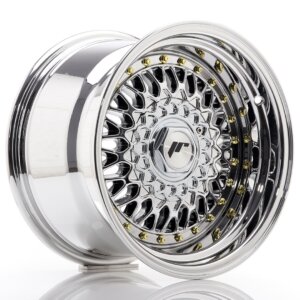 Platišče Japan Racing JR-9 15" 9J 4x108/4x100 ET10 Krom