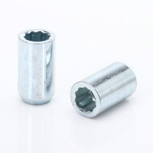 M14x1.5 Internal Drive Chrome Wheel Nuts (Set of 20)