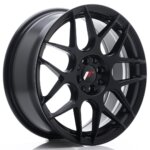 Platišče Japan Racing JR-18 17" 7J 5x100/5x114,3 ET40 Črna mat / satin