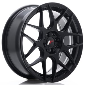 Platišče Japan Racing JR-18 17" 7J 5x100/5x114,3 ET40 Črna mat / satin