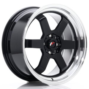 Platišče Japan Racing JR-12 17" 8J 5x112/5x120 ET35 Črna sijajna