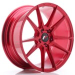 Platišče Japan Racing JR-21 18" 8.5J 5x114,3 ET0 Rdeča