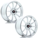Platišče Japan Racing JR-11 18" 8.5J 5x120 ET37 Srebrna / polirana