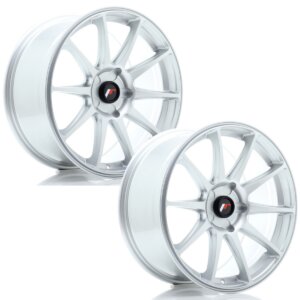 Platišče Japan Racing JR-11 18" 8.5J 5x120 ET37 Srebrna / polirana
