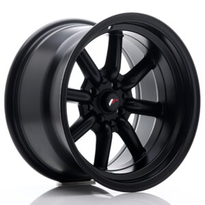 Platišče Japan Racing JR-19 16" 9J 4x100/4x114,3 ET15 Črna mat / satin