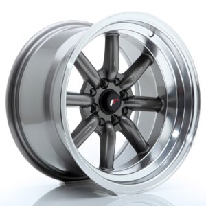 Platišče Japan Racing JR-19 16" 9J 4x100/4x114,3 ET15 Gunmetal