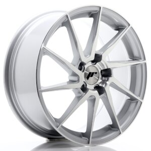 Platišče Japan Racing JR-36 18" 8J 5x120 ET35 Srebrna / polirana