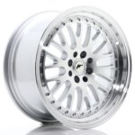 Platišče Japan Racing JR-10 17" 8J 4x100/4x114,3 ET35 Srebrna / polirana