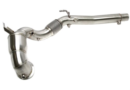 Tuners Capital downpipe s športnim katalizatorjem 200 celic in flex cevjo – za VAG 2.0 TSI EA888 Gen4 (Golf VIII GTI/R, S3 8Y, Cupra Leon/Formentor, Octavia RS NX)