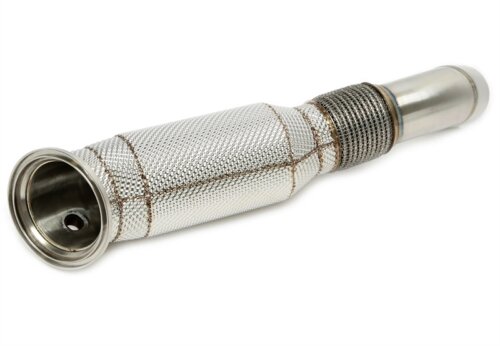Tuners Capital downpipe s športnim katalizatorjem in toplotnim ščitom – za BMW B58 Gen1 Euro 5 (M140i, M240i, 340i, 440i, 540i, X3/X4 M40i, 2015–2019)
