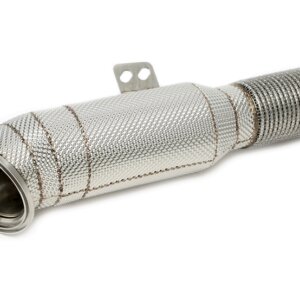 Tuners Capital downpipe s športnim katalizatorjem in toplotnim ščitom, za modele z GPF – za BMW B58 Gen2 (M240i G42, M340i G20, 540i, Z4 M40i, 840i) in Toyota Supra A91