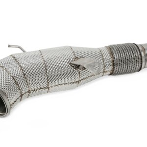 Tuners Capital downpipe s športnim katalizatorjem in toplotnim ščitom – za BMW M340i (G20/G21, 2024–) in M440i (G22, 2025–) mild hybrid xDrive