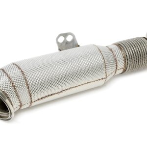 Tuners Capital downpipe s športnim katalizatorjem in toplotnim ščitom, za modele z GPF – za BMW X3/X4 M40i, X5/X6 40i, X7 40i B58 (G01/G02/G05/G06/G07, 2017–)