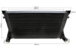 Tuners Capital intercooler 630×410×50 mm, črn – za VAG 1.8/2.0 TFSI MQB (Golf VII GTI/R, S3 8V, Leon Cupra, Octavia RS, 2012–2019) – slika 3