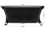 Tuners Capital intercooler 640×410×65 mm z zamaknjenimi lamelami – za VAG 1.8/2.0 TFSI MQB (Golf VII GTI/R, S3 8V, Leon Cupra, Octavia RS, 2012–2019) – slika 3