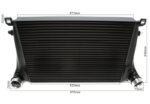Tuners Capital intercooler komplet 630×440×60 mm – za VAG 2.0 TSI EA888 Gen4 (Golf VIII GTI/Clubsport/R, S3 8Y, Cupra Leon/Formentor, Octavia RS NX, Arteon R) – slika 3