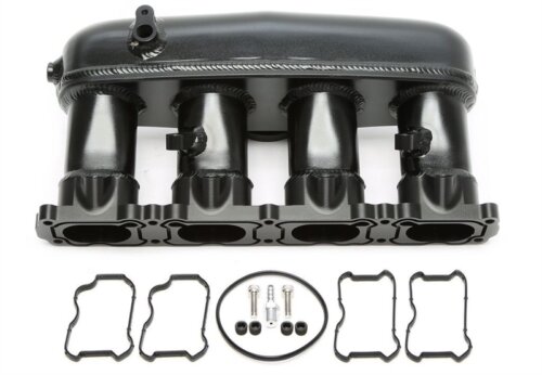 Tuners Capital sesalni kolektor, črn – za VAG 2.0 TFSI EA888 Gen3 MQB (Golf VII GTI/R, S3/RS3 8V, TT, Leon Cupra, Octavia RS)