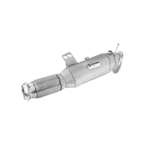 Black Mamba decat downpipe z zaščitnim ščitom za BMW 240i G42/340i/440i G2x