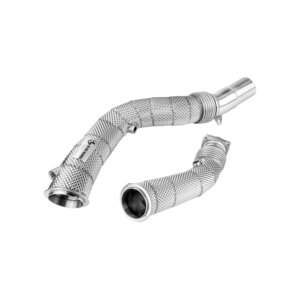 Black Mamba decat downpipe komplet z zaščito pred toploto za BMW M3 F80/M4 F8x/M2 Competition