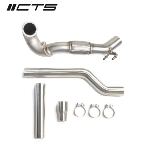 CTS Turbo downpipe za VAG MQB AWD (Golf R VII, Audi S3 8V, Audi TT FV)
