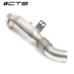CTS Turbo downpipe z visokopretočnim katalizatorjem za Toyota Supra A90/A91
