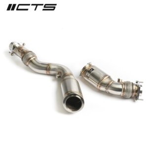 CTS Turbo downpipe z visokopretočnimi katalizatorji za BMW M2/M3/M4 F80/F82/F87