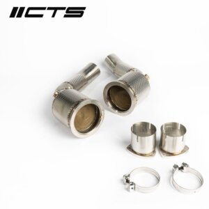 CTS Turbo downpipe z visokopretočnima katalizatorjema za Audi RS6/RS7 C8