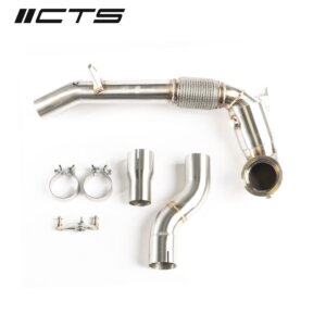 CTS Turbo downpipe z visokopretočnim katalizatorjem za VW Golf 8 GTI/Audi A3 8Y
