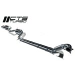 CTS Turbo turbo-back izpušni sistem z visokopretočnim katalizatorjem za VW Jetta GLI MK6