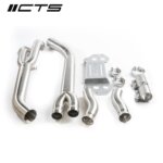 CTS Turbo enojna sredinska cev izpuha z oporo za BMW M3/M4 G80/G82/G83